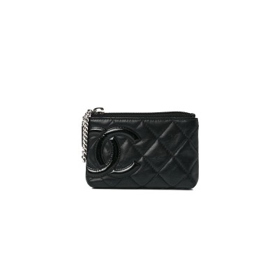 CHANEL CAMBON KEY POUCH BLACK 1259291 (13*8*3cm)